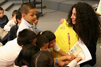 Jaime Abromovitz with kids is the Dreamalings Founder, creator and author