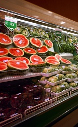 Fruits and Vegetables in Grocery Store