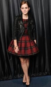 Plaid and Leather