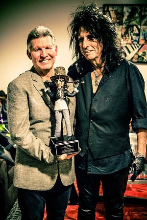 Coye Pointer and Alice Cooper