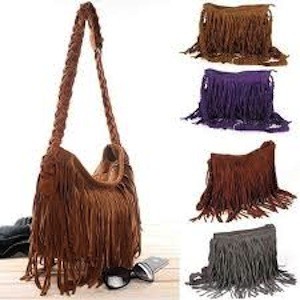 Fringe purses