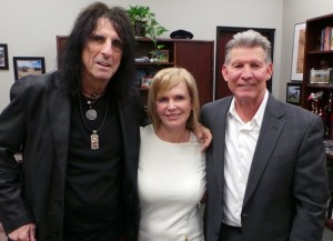 Alice Cooper with Lea Woodford and Coye Pointer