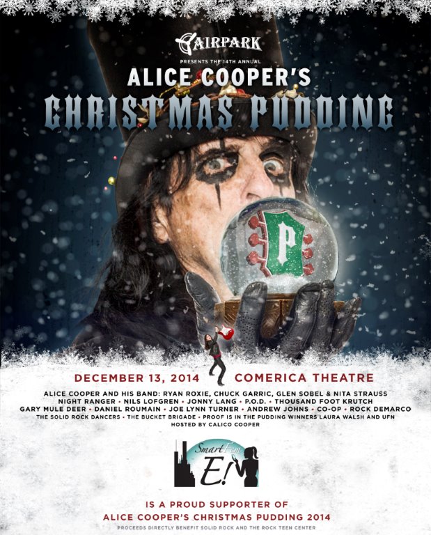 Alice Cooper's Christmas Pudding 2014 concert