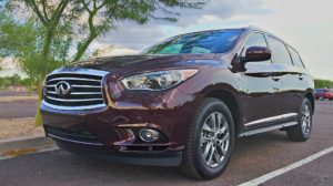 2015 Infiniti QX60 review exterior front photo