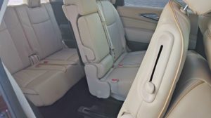 2015 Infiniti QX60 review rear seats