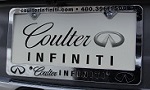 Coulter Infiniti of Mesa AZ plate