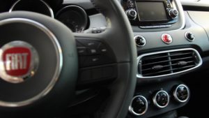 Fiat 500X center console interior