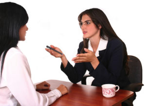 Two Women Talking