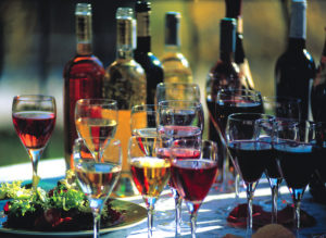 Red and white wines