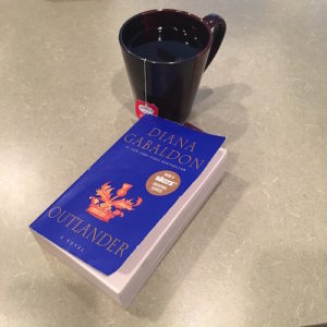 Outlander Review_book and tea 