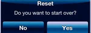 reset button