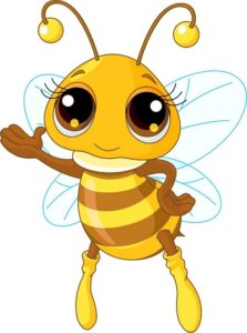 cartoon bee