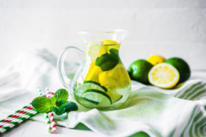 Water with citrus