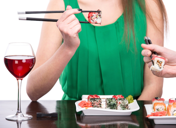 What Winos Sip With Sushi