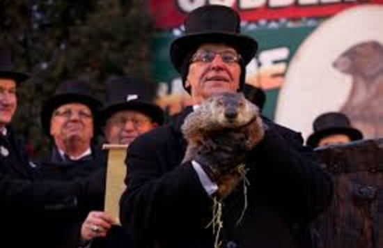 Groundhogs day, "It's just still once a year, isn't it?"