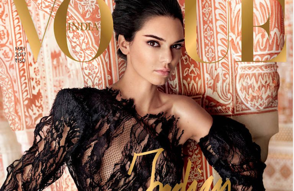 Vogue India Criticized for Putting Kendall Jenner on Cover