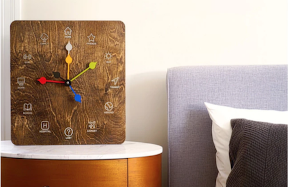 Clock Shows Where Your Friends And Family Are In Real Time